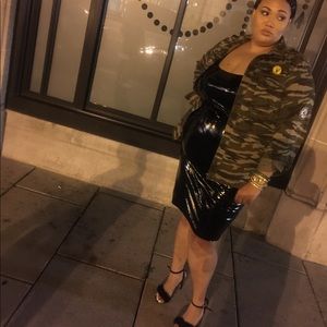 Size US20 Patent Leather Dress